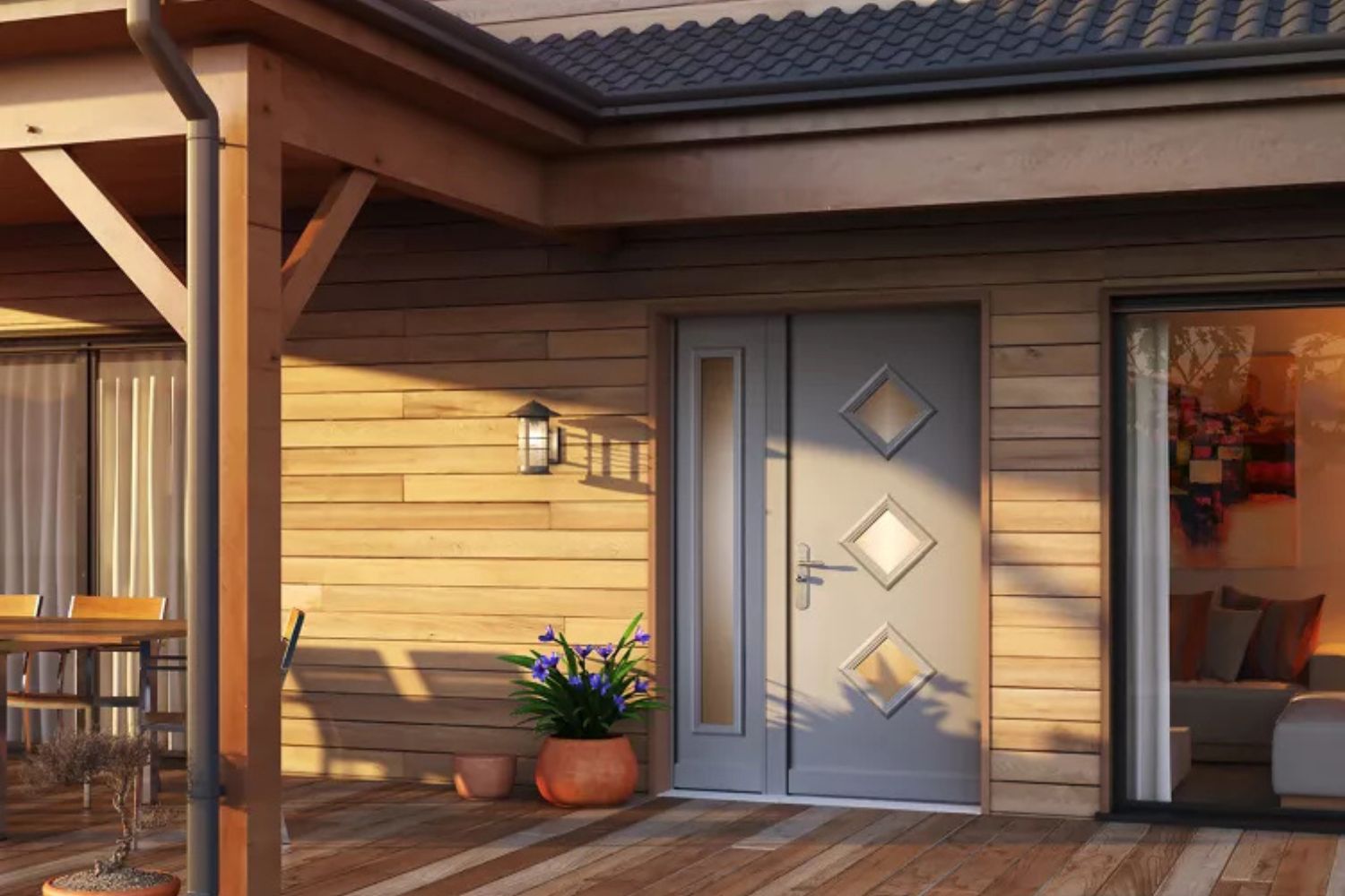 La porte blindée Fichet pour maison